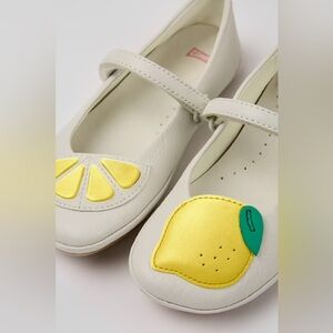 Camper Twins Kids Lemon Ballet Maryjanes